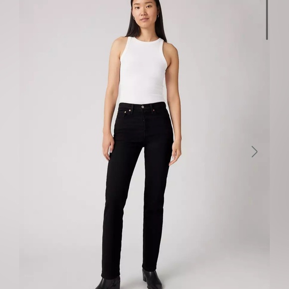 Levi's Denim - Levi’s black wedgie jean